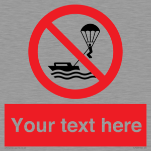 Custom No parasailing